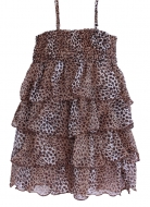 Leoparden-Kleid Braun Art.Nr.:1085B