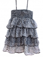 Leoparden-Kleid Grau Art.Nr.:1085G